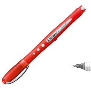 Roller Worker Colorful con cappuccio  - punta 0,5mm - rosso - Stabilo - immagine 1