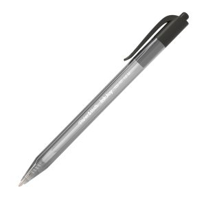 Penna a sfera a scatto Inkjoy 100 RT  - punta 1,0mm - nero - Papermate - immagine 1
