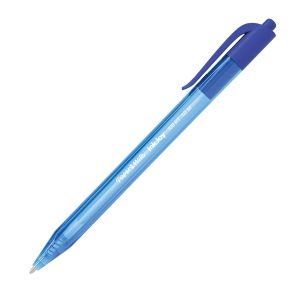 Penna a sfera a scatto Inkjoy 100 RT  - punta 1,0mm - blu - Papermate - immagine 1