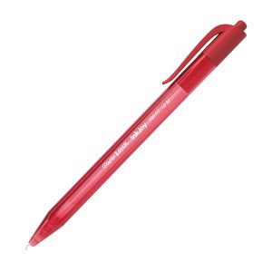 Penna a sfera a scatto Inkjoy 100 RT  - punta 1,0mm - rosso - Papermate - immagine 1