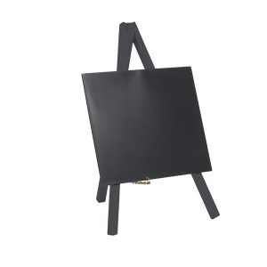 Mini Lavagna con cavalletto nero - 24,4 x 15 cm - nero - Securit - immagine 1