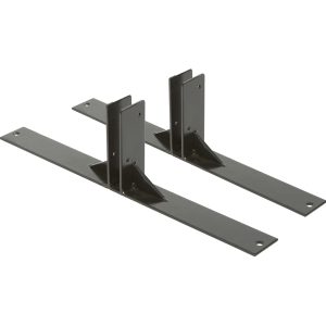 Piedi in metallo nero per lavagne Multiboard - Securit - set 2 pezzi - immagine 1