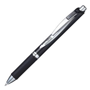 Roller a scatto Energel XM Permanent - punta 0,7mm  - nero - Pentel - immagine 1