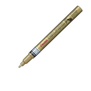 Marcatore Paint Marker Linea Amiko - punta fine 2,90mm - oro - Pentel - immagine 1