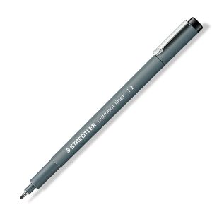 Pennarello Pigment Liner 308 - 1,2mm - nero - Staedtler - immagine 1