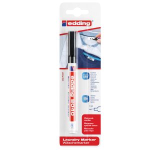 Marcatore permanente per tessuti 8040 - punta 1,0mm - nero - Edding - immagine 1