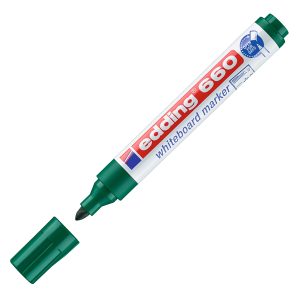 Marcatore 660 per lavagne bianche - punta conica 1,50 - 3,00 mm - Edding - astuccio 4 pezzi - immagine 5