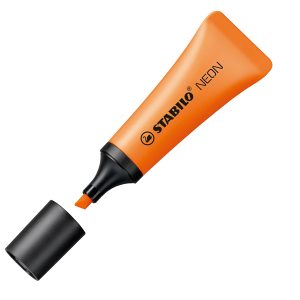Evidenziatore stabilo Neon - punta a scalpello - tratto 2,00 - 5,00 mm - Stabilo - astuccio 4 pezzi - immagine 3