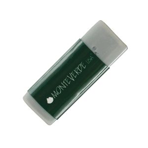 Refill cancellabile per sfera Parker - nero - punta media  - blister 1 refill + gomma - Monteverde - immagine 2