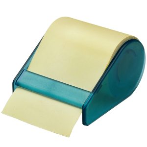 Tape Dispenser Memoidea + 1 ricarica giallo pastello - Iternet - immagine 1