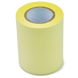 Rotolo ricarica carta autoadesiva - giallo pastello - 59mm x 10mt - per Memoidea Tape Dispenser - Iternet - immagine 1