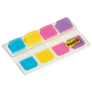 Segnapagina Post it® Index Strong Mini - 676-AYPV-EU - 15,8 x 38 mm - colori vivaci - Post it® - conf. 40 pezzi - immagine 1