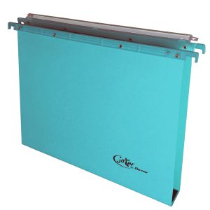 Cartella sospesa Joker - cassetto - interasse 39 cm - fondo U - 37 x 25 cm - blu - Bertesi - immagine 1