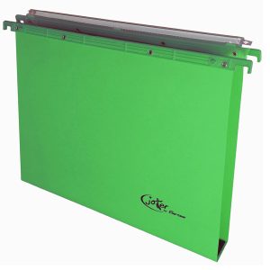 Cartella sospesa Joker - cassetto - interasse 39 cm - fondo U  - 37 x 25 cm - verde - Bertesi - immagine 1