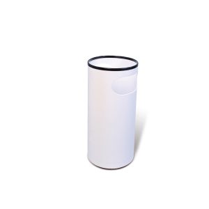 Portaombrelli PS66 - 22 L - diametro 25 cm - H 52 cm - plastica - bianco - Methodo - immagine 1