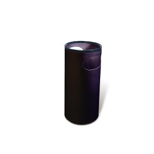 Portaombrelli PS66 - 22 L - diametro 25 cm - H 52 cm - plastica - nero - Methodo - immagine 1