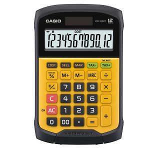 Calcolatrice da tavolo WM-320MT - 12 cifre - waterproof - Casio - immagine 1