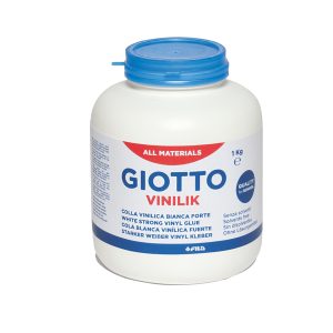 Colla vinilica Vinilik - barattolo 1 kg - bianco - Giotto - immagine 1