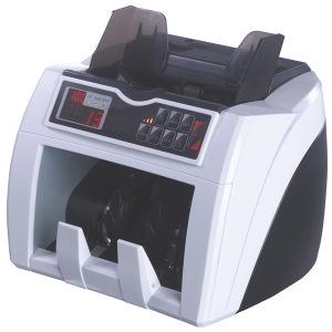 Conta/Verifica banconote HT2320 - 24,3x28,7x24,8 cm - nero/grigio - HolenBecky - immagine 1