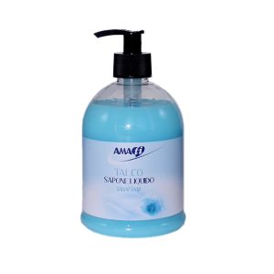Sapone liquido - talco - Amati - dispenser da 500 m - immagine 1