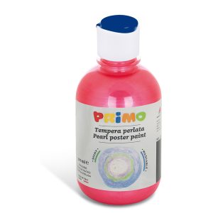 Tempera brillante perlata - 300ml - colori perlati assortiti - Primo - box 6 colori - immagine 4