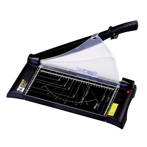 Taglierina a leva 3039 - con blocca lama - 69,8 x 21,3 x 26 cm - 455 mm (A3) - 10 fogli - nero - Titanium - immagine 1