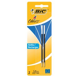 Refill roller  - punta 1,00mm - blu - Bic - conf. 2 pezzi - immagine 1