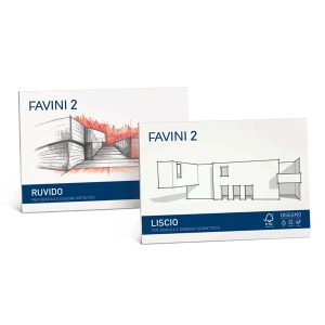 Album Favini 2 - 24x33cm - 110gr - 20 fogli - liscio - Favini - immagine 1
