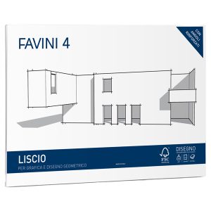 Album Favini 4 - 33x48cm - 220gr - 20 fogli - liscio - Favini - immagine 1