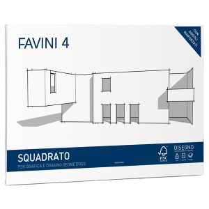 Album Favini 4 - 33x48cm - 220gr - 20 fogli - liscio squadrato - Favini - immagine 1