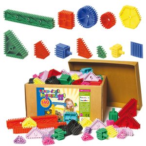 Gioco Super Glisso ingranaggi - pezzi assortiti - CWR - conf. 140 pezzi - immagine 1