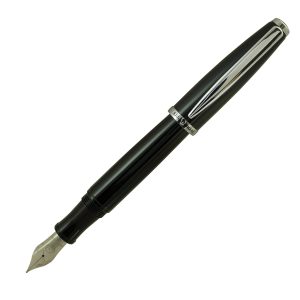 Penna stilografica Aldo Domani - punta M - nero - Monteverde - immagine 1