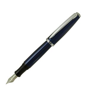 Penna stilografica Aldo Domani - punta M - blu - Monteverde - immagine 1