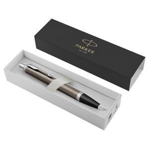 Penna sfera IM CT - punta M - Dark Espresso - Parker - immagine 2