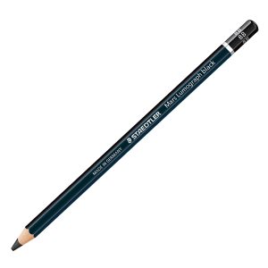 Matita di grafite tipo carboncino Mars Lumograph Black - gradazione 8B - Staedtleri - immagine 1