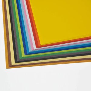 Cartoncino Bristol Color - 50 x 70cm - 200 gr - colori assortiti - Favini - box display 240 pezzi - immagine 1