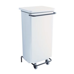 Contenitore mobile Conticolor - 48x42x96,5 cm - 110 L - bianco - Medial International - immagine 1