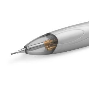 Penna a sfera a scatto multifunzione 4 Colors -  con portamine ricaricabile con mine HB da 0,7mm - nero, blu, rosso - fusto grigio - Bic - conf. 12 pezzi - immagine 4