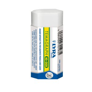 Gomma Temagraph No Sign - 70x30x12mm - maxi gomma esagonale - Lyra - immagine 1