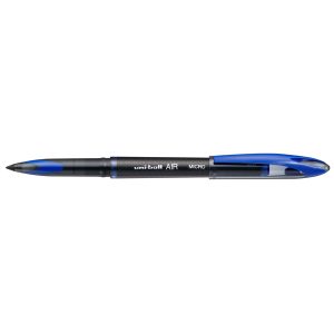 Roller Uni Ball Air con cappuccio - punta 0,5mm - blu - Uni Mitsubishi - immagine 2