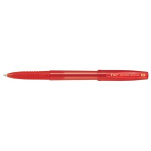 Penna a sfera Supergrip G con cappuccio - punta 1,0mm - rosso  - Pilot - immagine 1