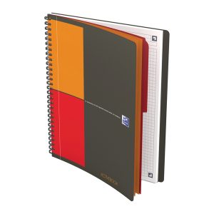 Blocco spiralato International Favorit - formato Notebook - 18 x 25cm - 80gr - 80 fogli - Oxford - immagine 1