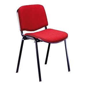 Seduta attesa Dado D5S - senza braccioli - ignifuga - rosso - Unisit - immagine 1