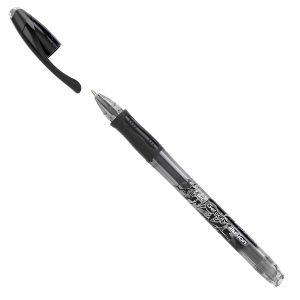 Penna sfera Gelocity Illusion - gel cancellabile - punta 0,7 mm - nero - Bic - conf. 12 pezzi - immagine 2