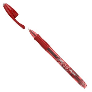 Penna sfera Gelocity Illusion - gel cancellabile - punta 0,7 mm - rosso - Bic - conf. 12 pezzi - immagine 2