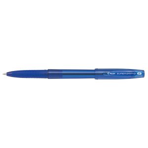 Penna a sfera Supergrip G con cappuccio - punta 0,7mm - blu  - Pilot - immagine 1