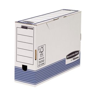 Scatola archivio Bankers Box System - formato legale - 36x25,5 cm - dorso 10 cm - Fellowes - immagine 1