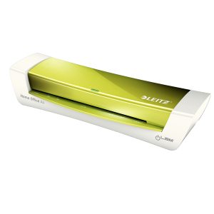 Plastificatrice ILam HomeOffice - A4 - verde metal - Leitz - immagine 1
