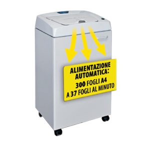 Distruggidocumenti AF.1 C4 - a frammenti - automatico - 150L - Kobra - immagine 1