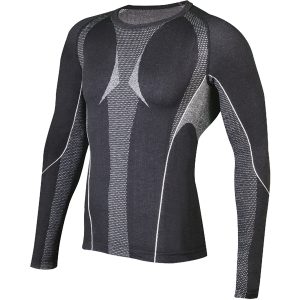 Maglia termica Koldy - poliammide/Coolmax/elastan - taglia L - nero - Deltaplus - immagine 1
